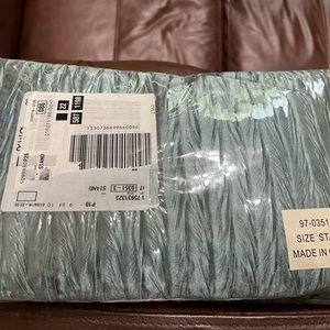 NIP Blue/Brown Standard Essex Sham